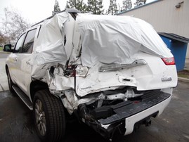 2010 TOYOTA SEQUOIA LIMITED WHITE 5.7L AT 4WD Z18033